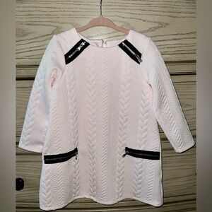 3T - Girl’s Pale Pink Zipper Dress